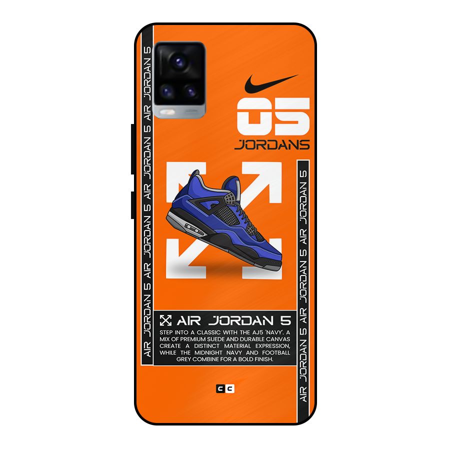 Amazing Air Shoes Metal Back Case for Vivo V20