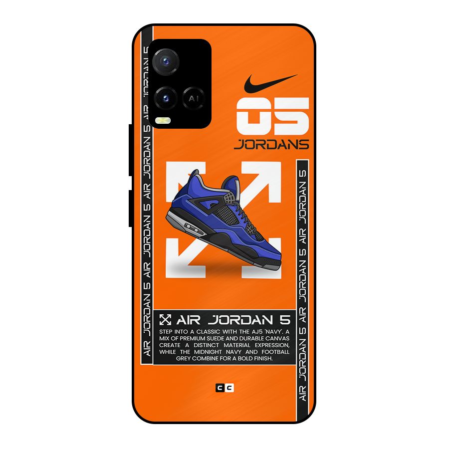 Amazing Air Shoes Metal Back Case for Vivo Y21