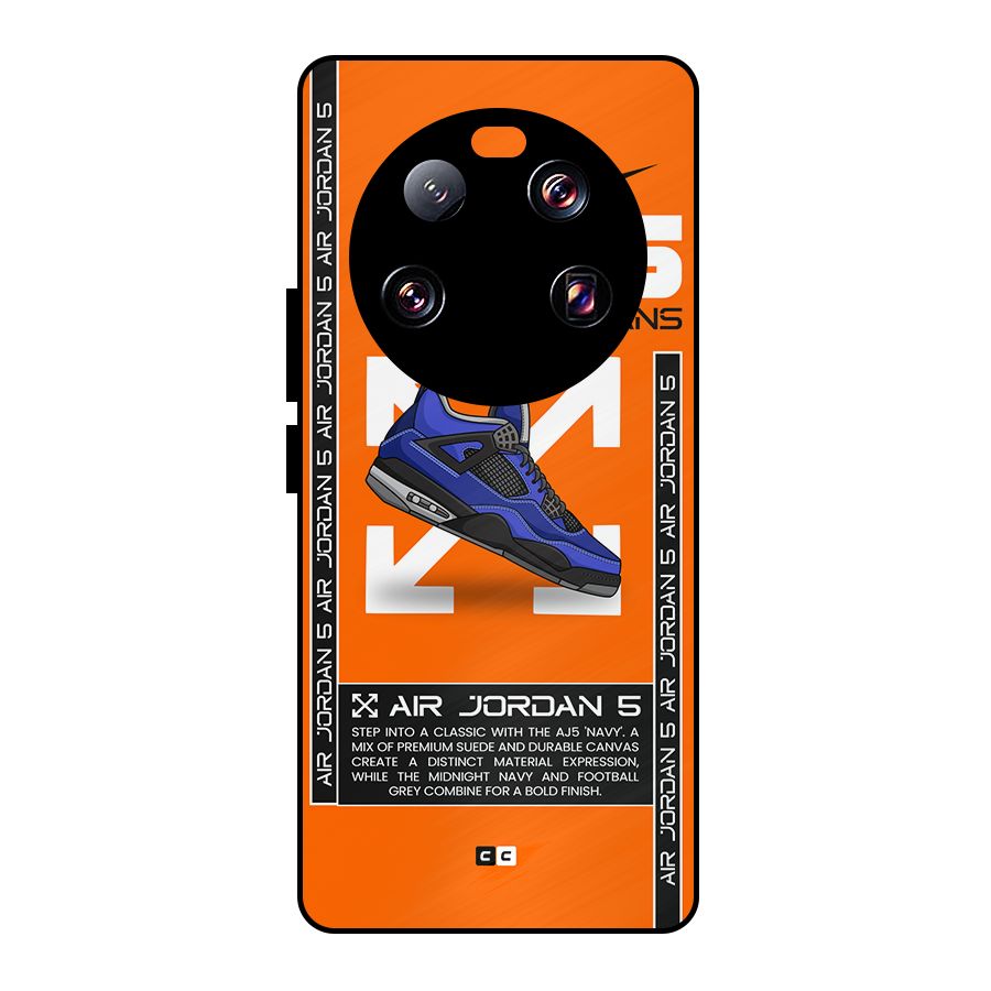 Amazing Air Shoes Metal Back Case for Xiaomi 13 Ultra