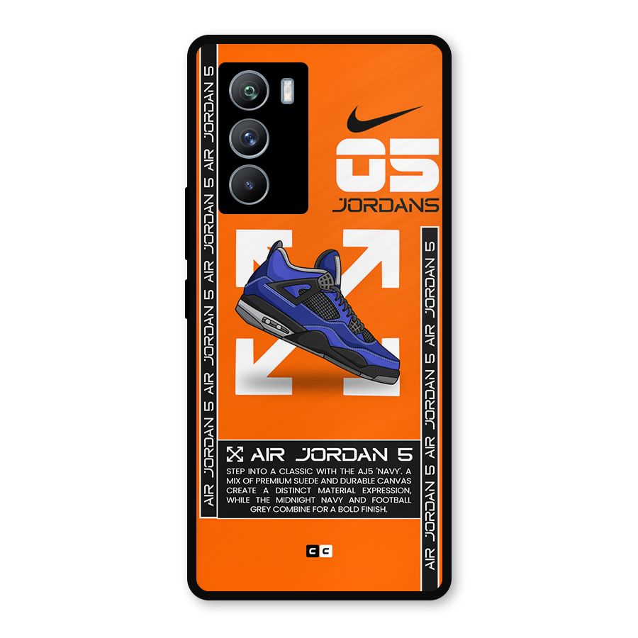 Amazing Air Shoes Metal Back Case for iQOO 9 SE