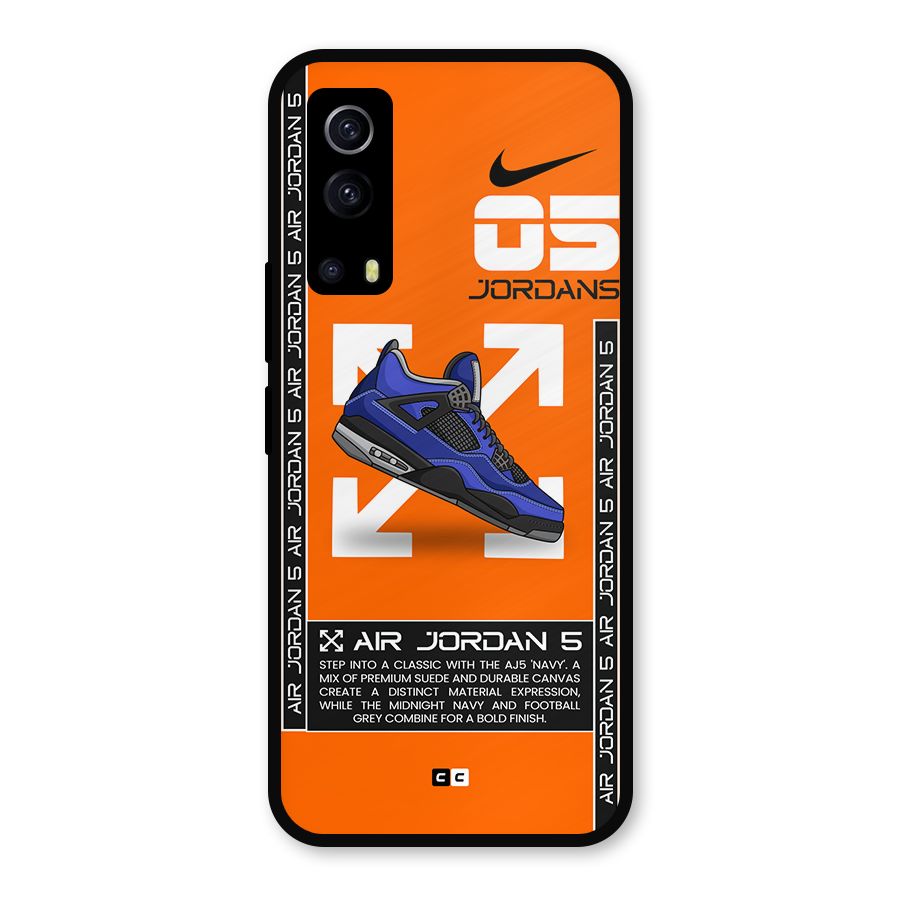 Amazing Air Shoes Metal Back Case for iQOO Z3