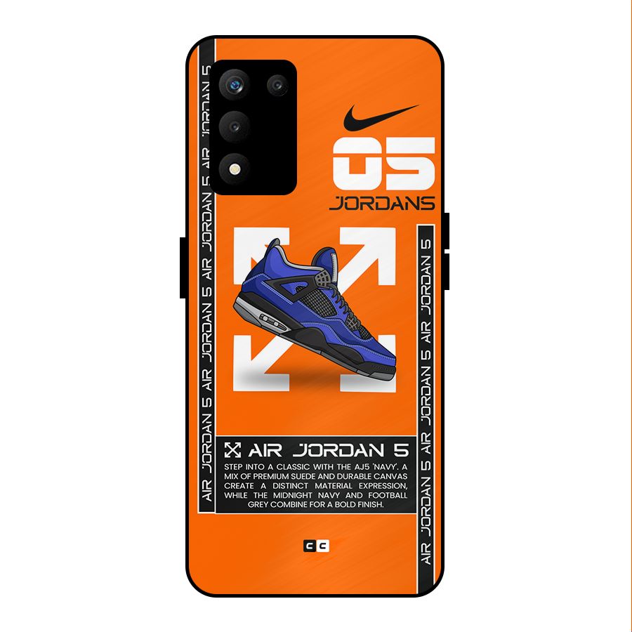 Amazing Air Shoes Metal Back Case for realme 9 5G SE