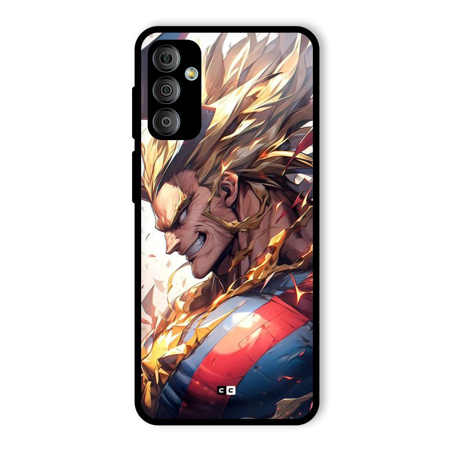 Amazing Almight Glass Back Case for Galaxy F23