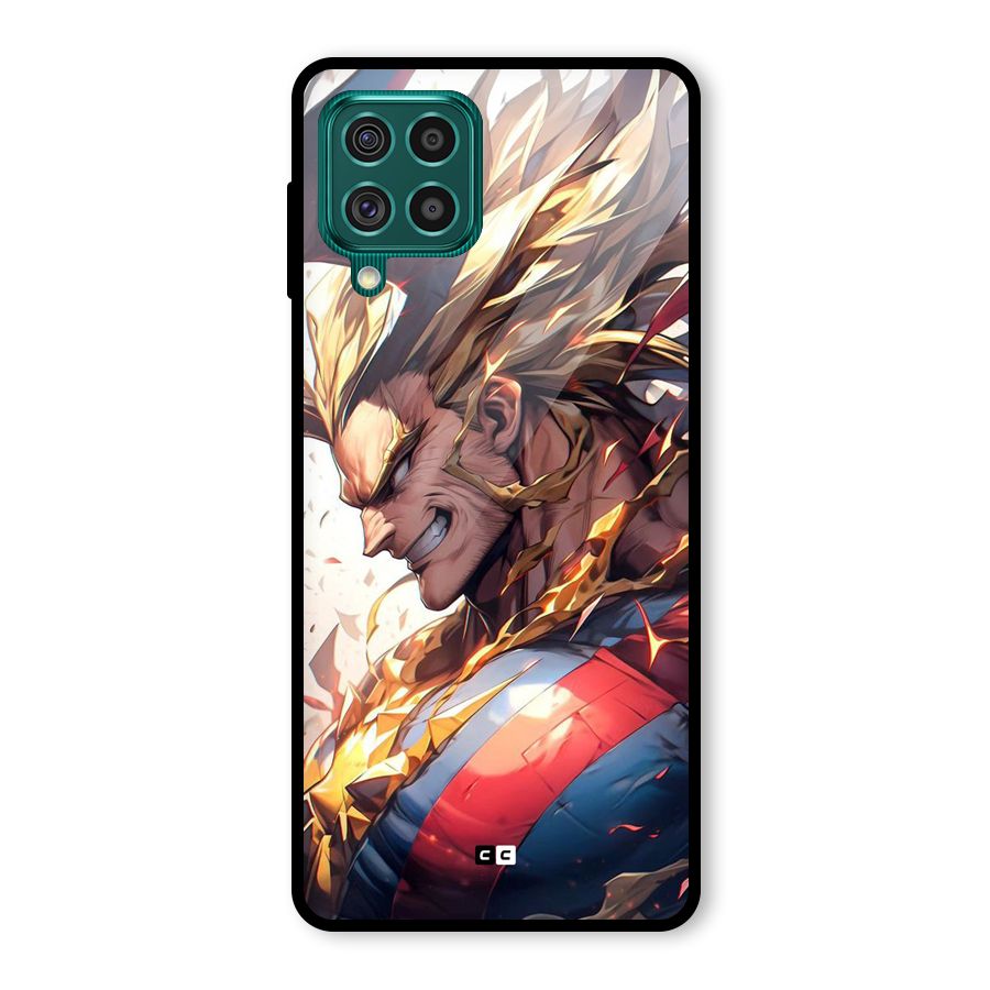 Amazing Almight Glass Back Case for Galaxy F62