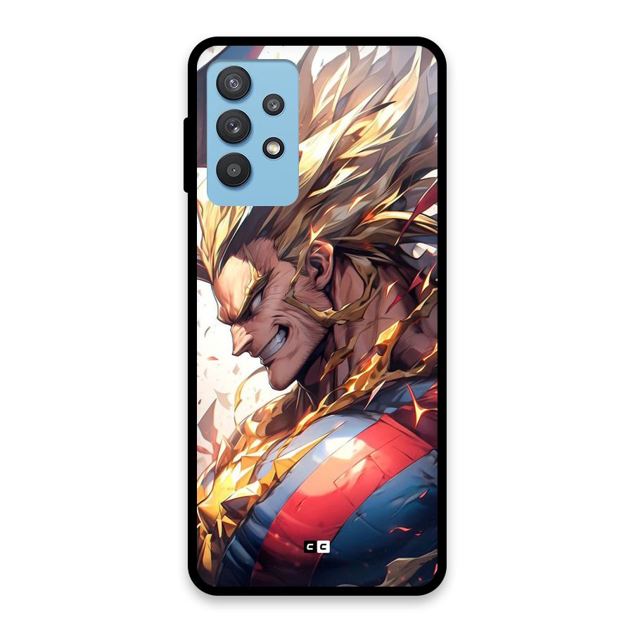 Amazing Almight Glass Back Case for Galaxy M32 5G