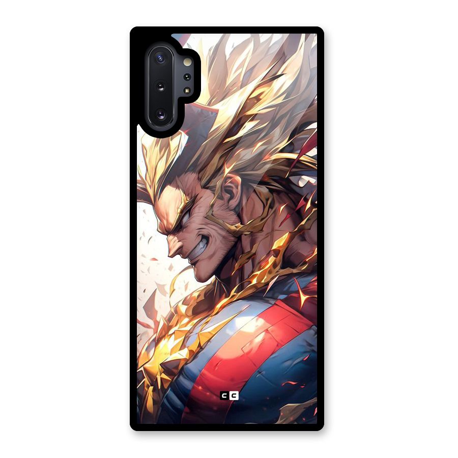 Amazing Almight Glass Back Case for Galaxy Note 10 Plus