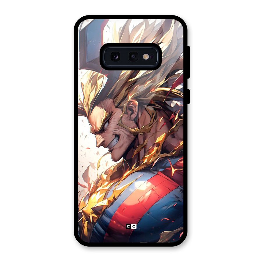 Amazing Almight Glass Back Case for Galaxy S10e