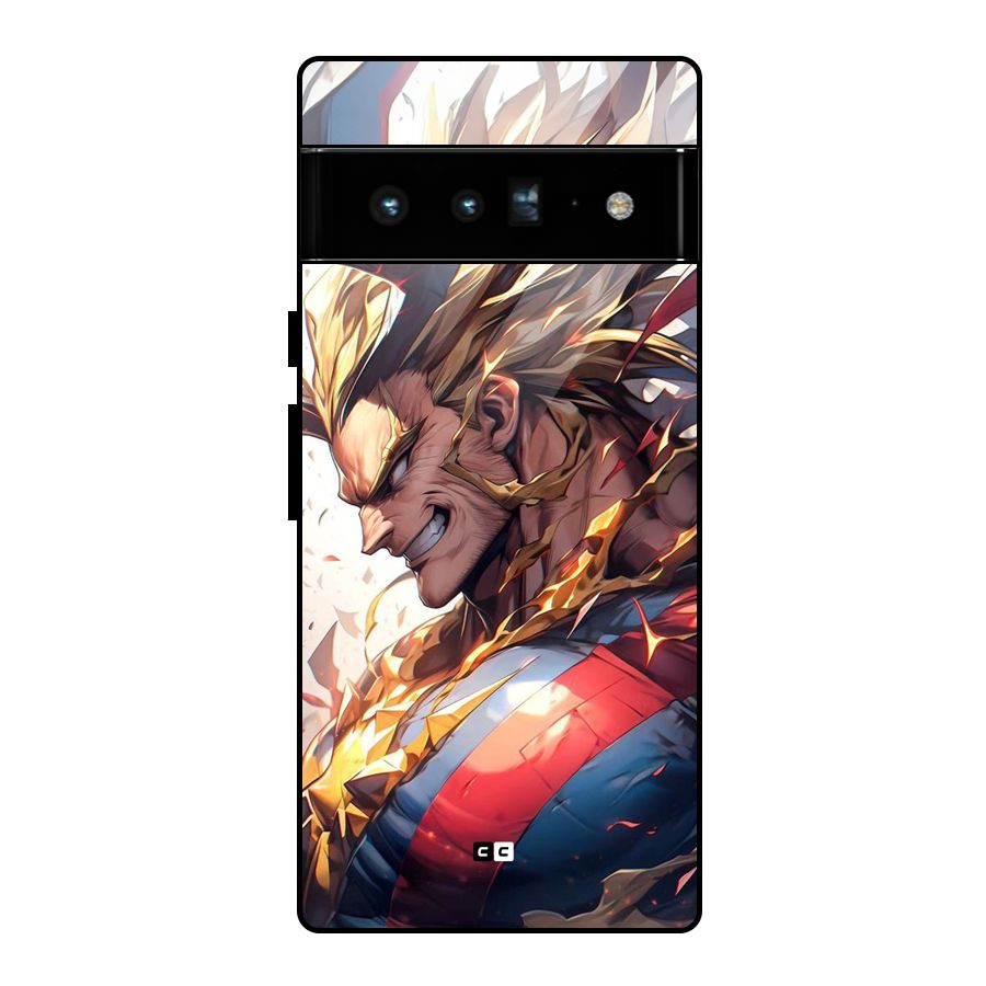 Amazing Almight Glass Back Case for Google Pixel 6 Pro