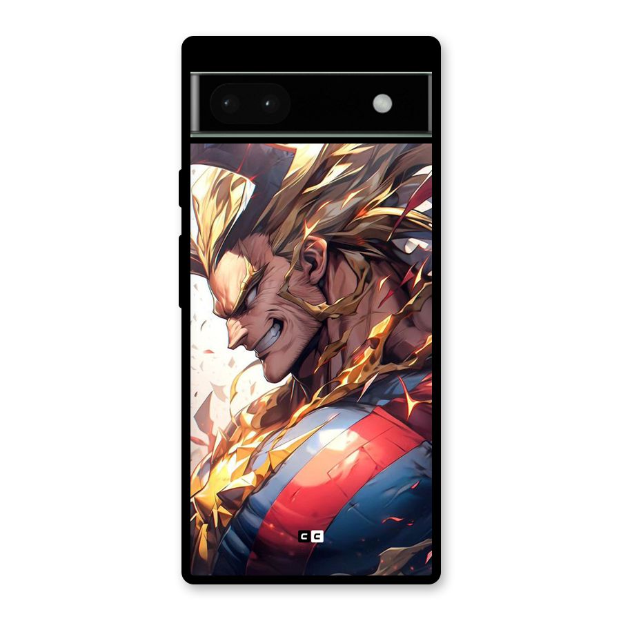 Amazing Almight Glass Back Case for Google Pixel 6a
