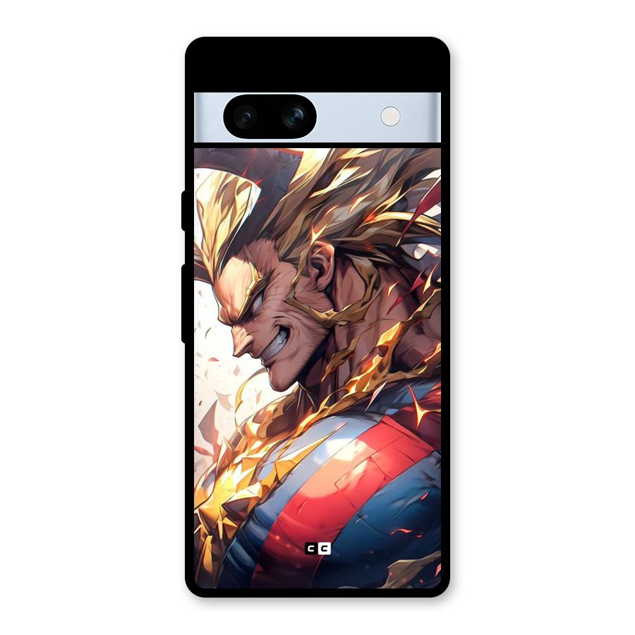 Amazing Almight Glass Back Case for Google Pixel 7a