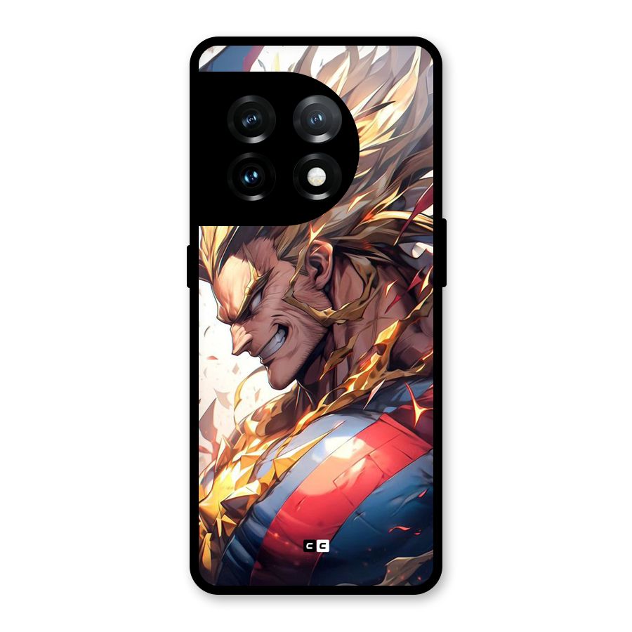 Amazing Almight Glass Back Case for OnePlus 11