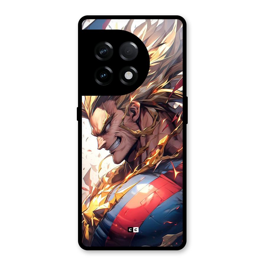 Amazing Almight Glass Back Case for OnePlus 11R