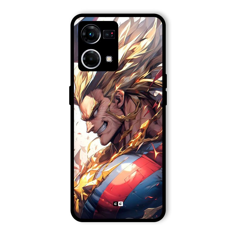 Amazing Almight Glass Back Case for Oppo F21 Pro 5G