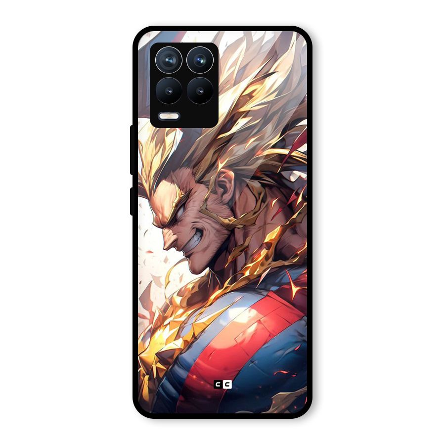 Amazing Almight Glass Back Case for Realme 8