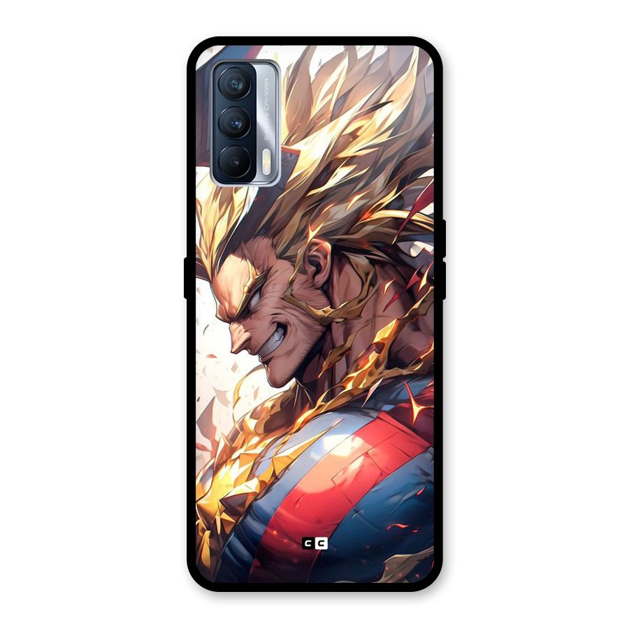 Amazing Almight Glass Back Case for Realme X7