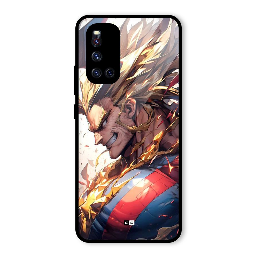 Amazing Almight Glass Back Case for Vivo V19