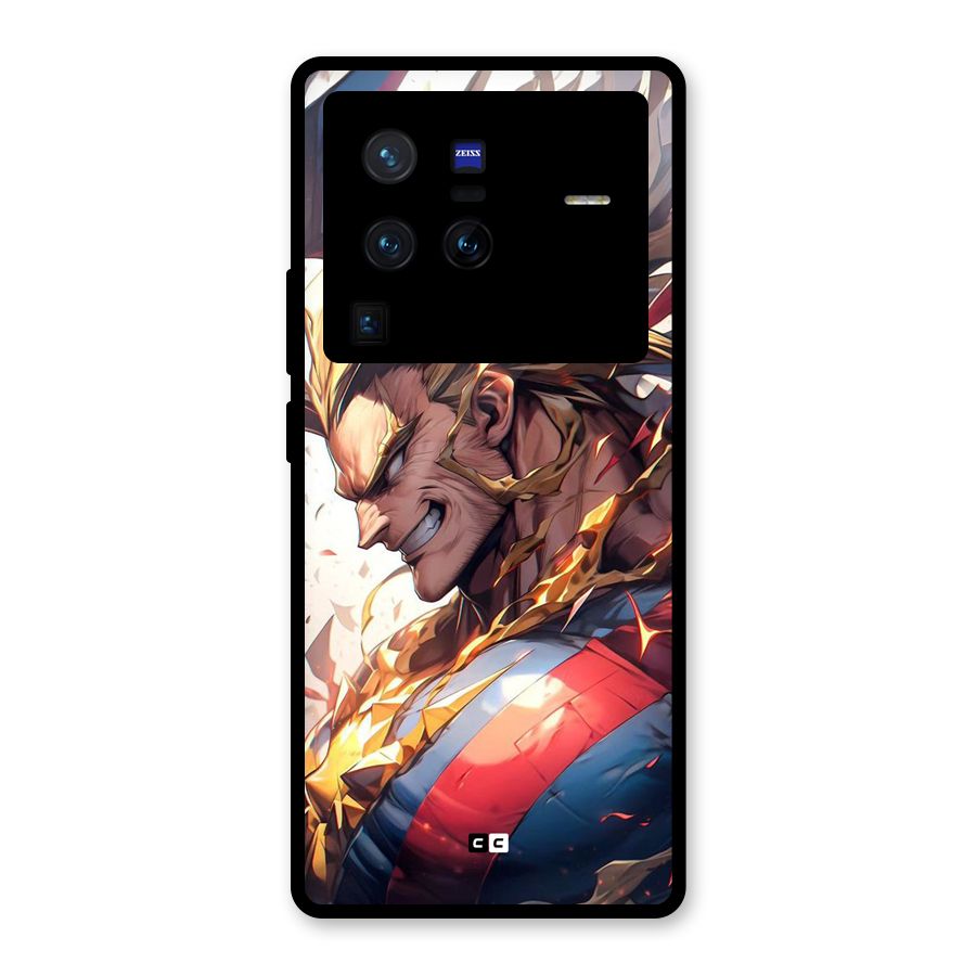 Amazing Almight Glass Back Case for Vivo X80 Pro