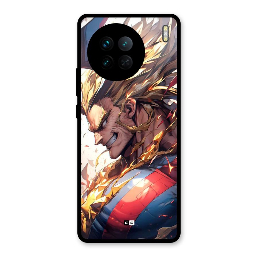 Amazing Almight Glass Back Case for Vivo X90