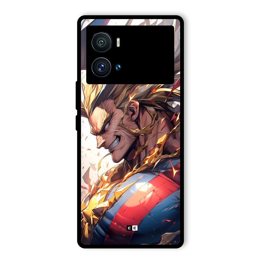 Amazing Almight Glass Back Case for Vivo iQOO 9 Pro
