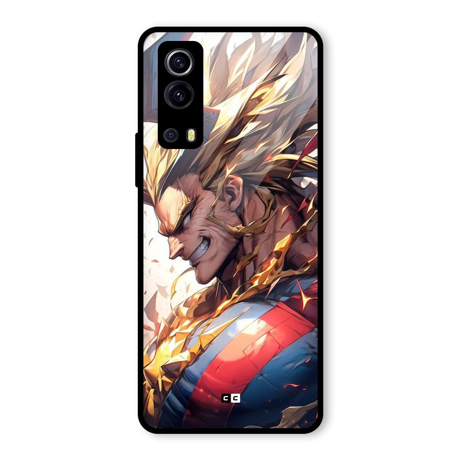 Amazing Almight Glass Back Case for Vivo iQOO Z3