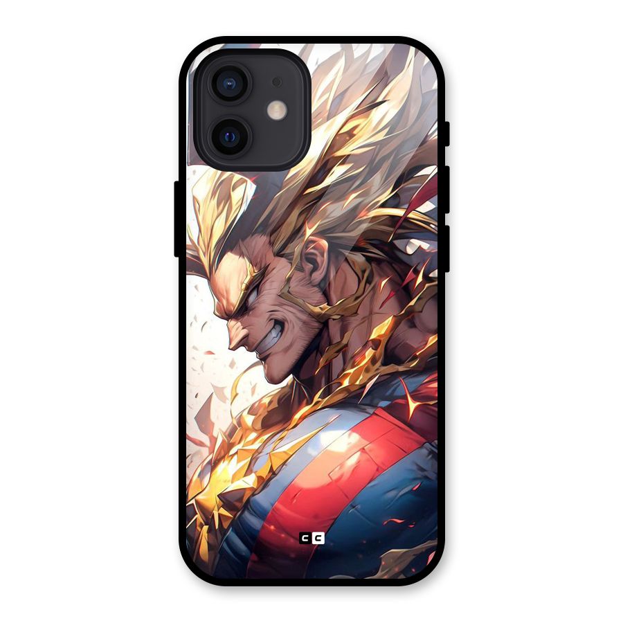 Amazing Almight Glass Back Case for iPhone 12
