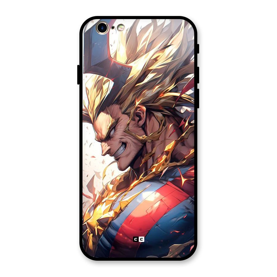 Amazing Almight Glass Back Case for iPhone 6 6S