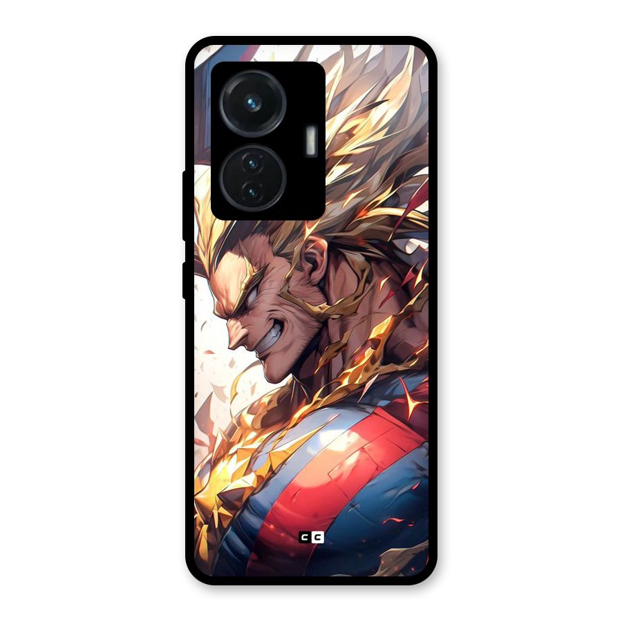 Amazing Almight Glass Back Case for iQOO Z6 44W