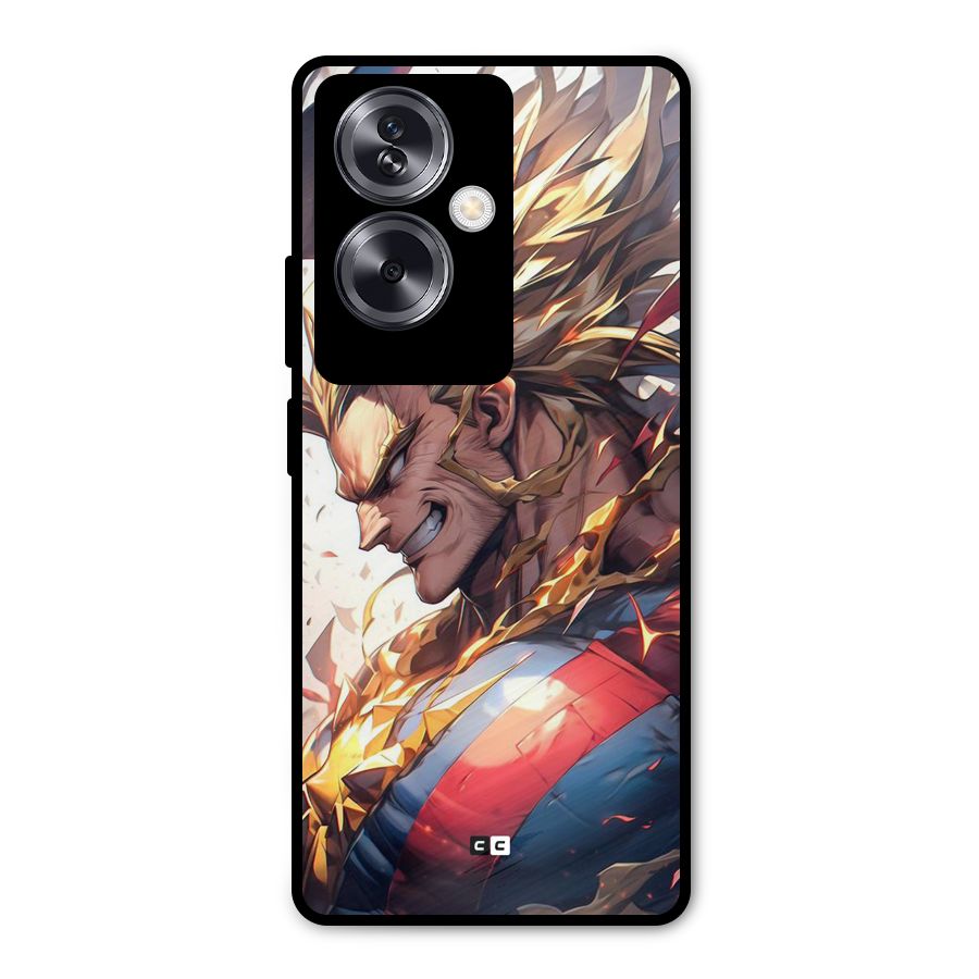 Amazing Almight Metal Back Case for Oppo A79 5G