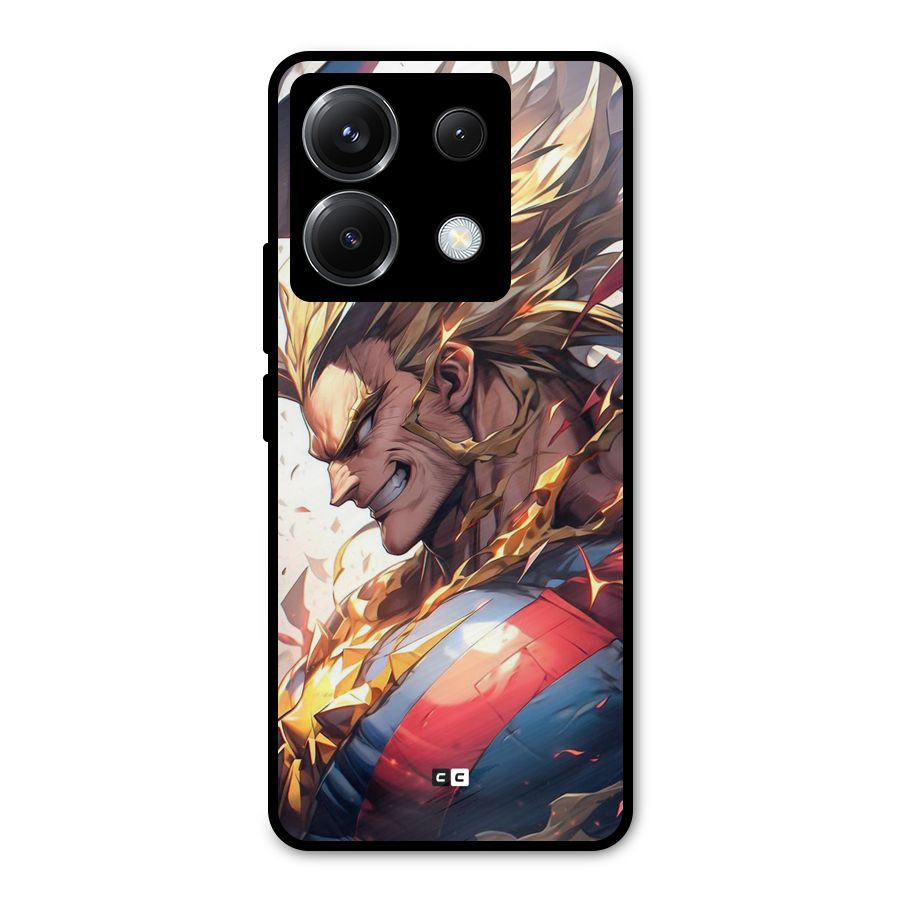 Amazing Almight Metal Back Case for Poco X6