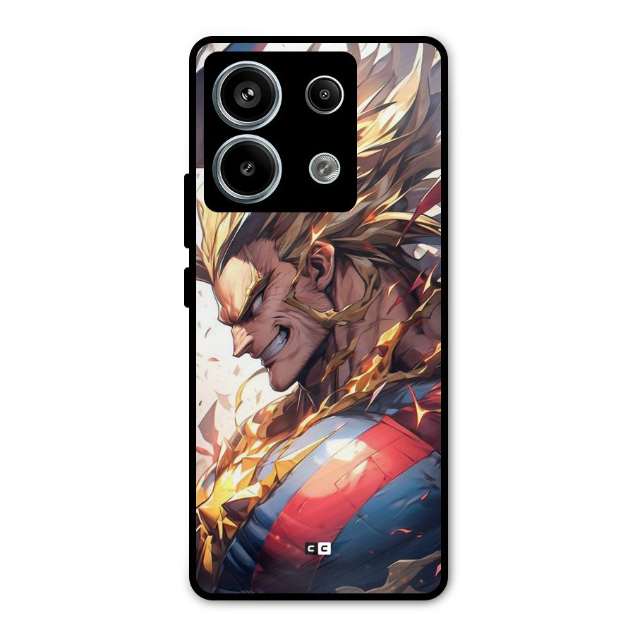 Amazing Almight Metal Back Case for Redmi Note 13 Pro 5G