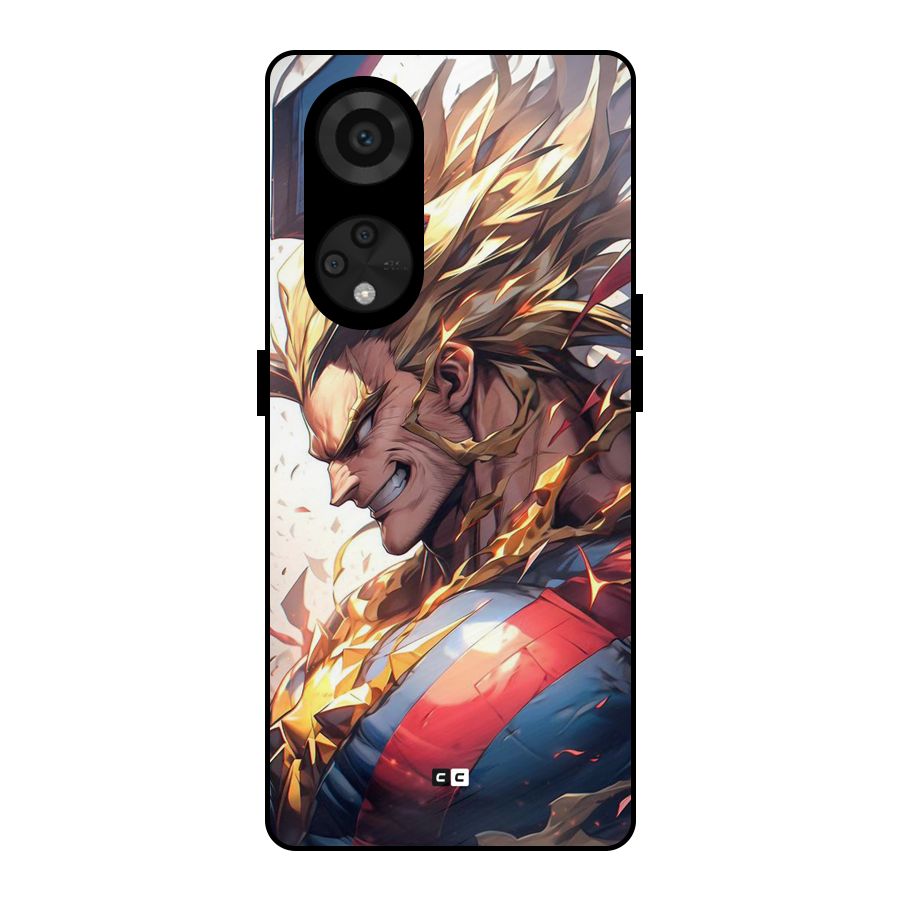 Amazing Almight Metal Back Case for Reno8 T 5G