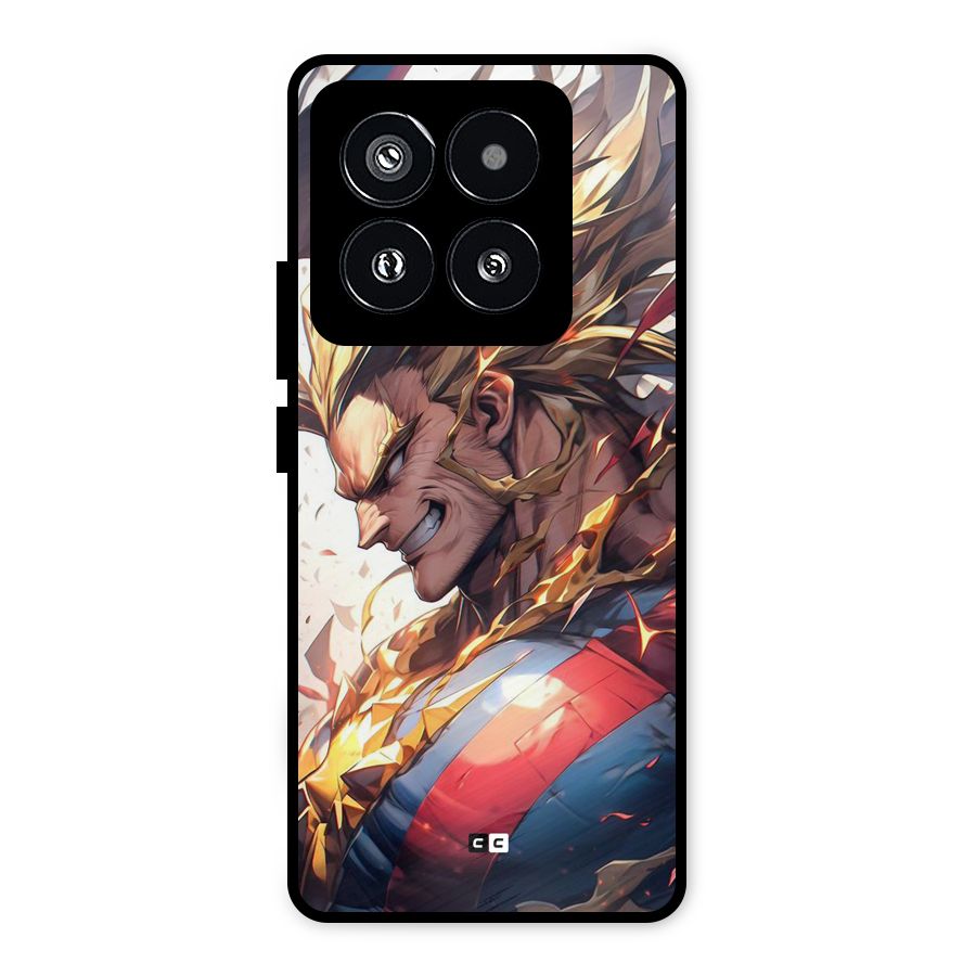Amazing Almight Metal Back Case for Xiaomi 14 Pro