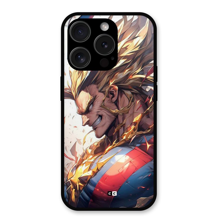 Amazing Almight Metal Back Case for iPhone 15 Pro