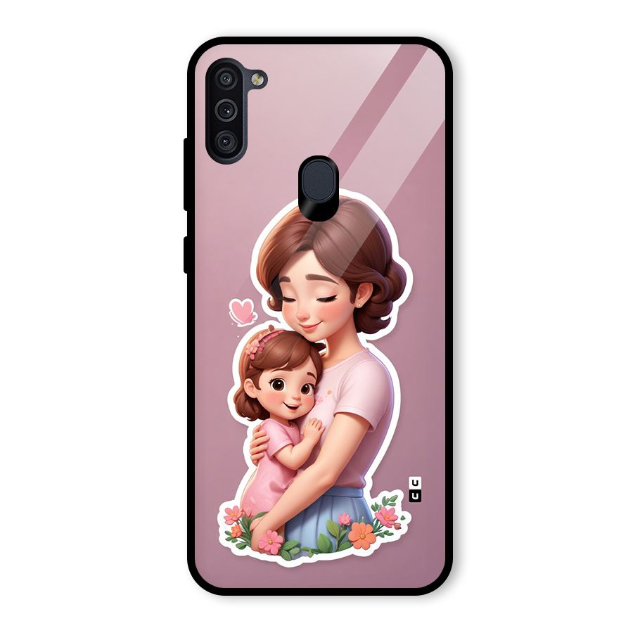 Amazing Bond Glass Back Case for Galaxy M11