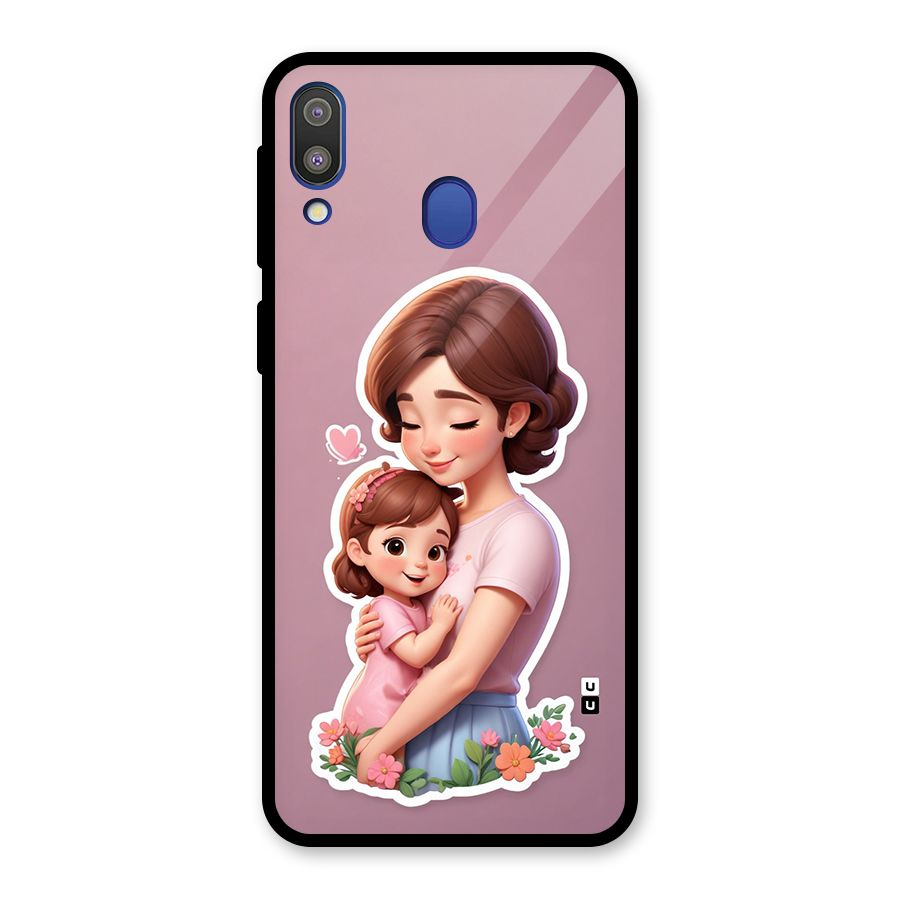 Amazing Bond Glass Back Case for Galaxy M20