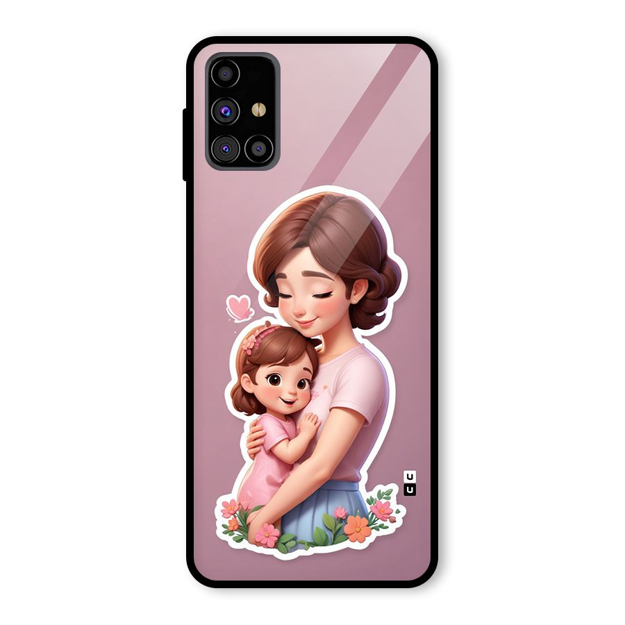 Amazing Bond Glass Back Case for Galaxy M31s