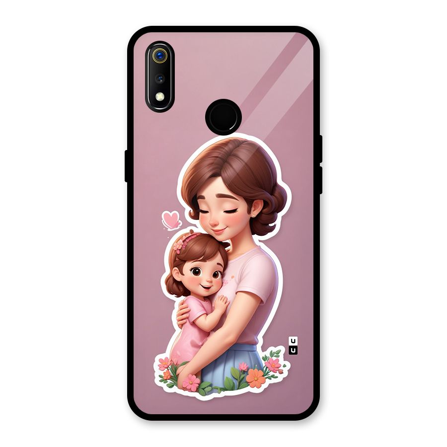 Amazing Bond Glass Back Case for Realme 3