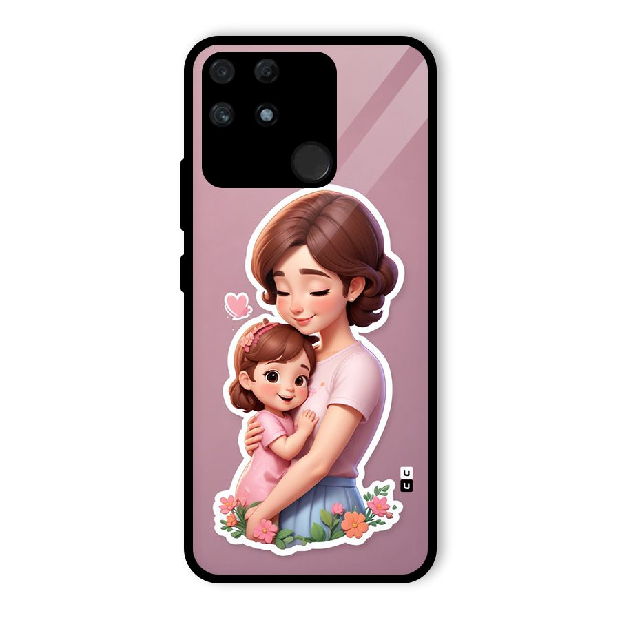 Amazing Bond Glass Back Case for Realme Narzo 50A