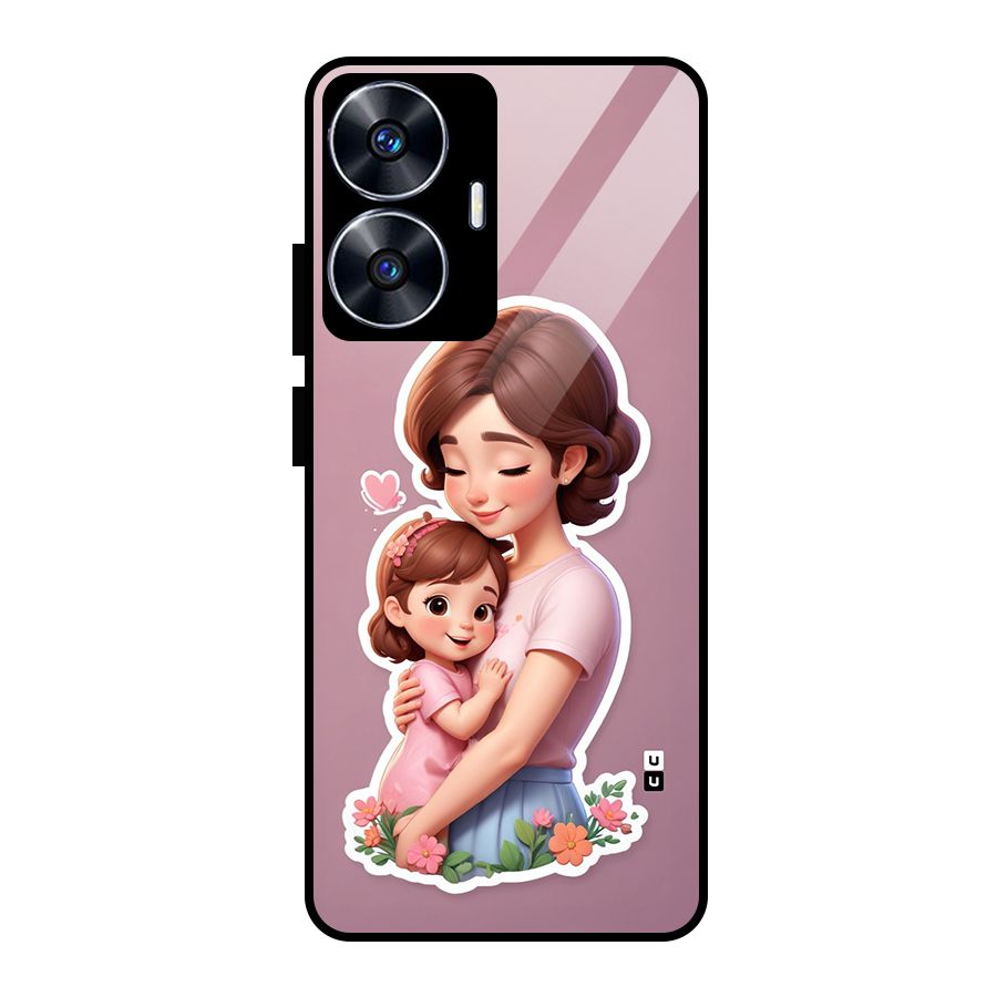 Amazing Bond Glass Back Case for Realme Narzo N55