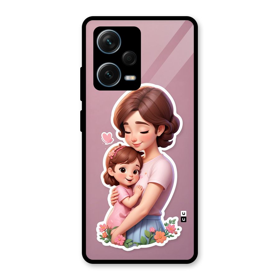 Amazing Bond Glass Back Case for Redmi Note 12 Pro Plus 5G