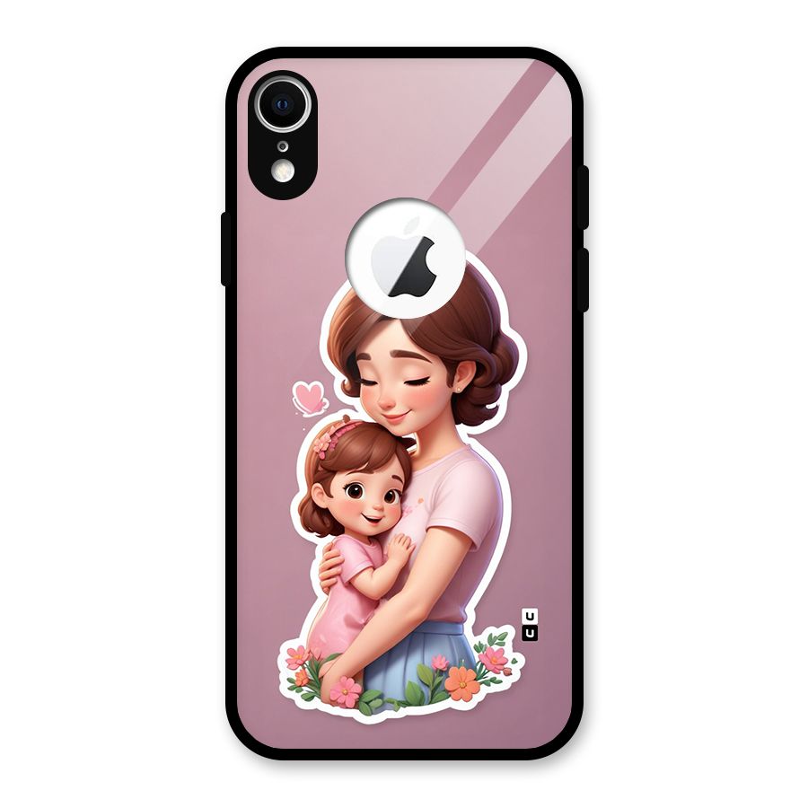 Amazing Bond Glass Back Case for iPhone XR Logo Cut