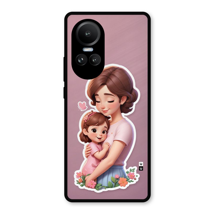 Amazing Bond Metal Back Case for Oppo Reno10 Pro