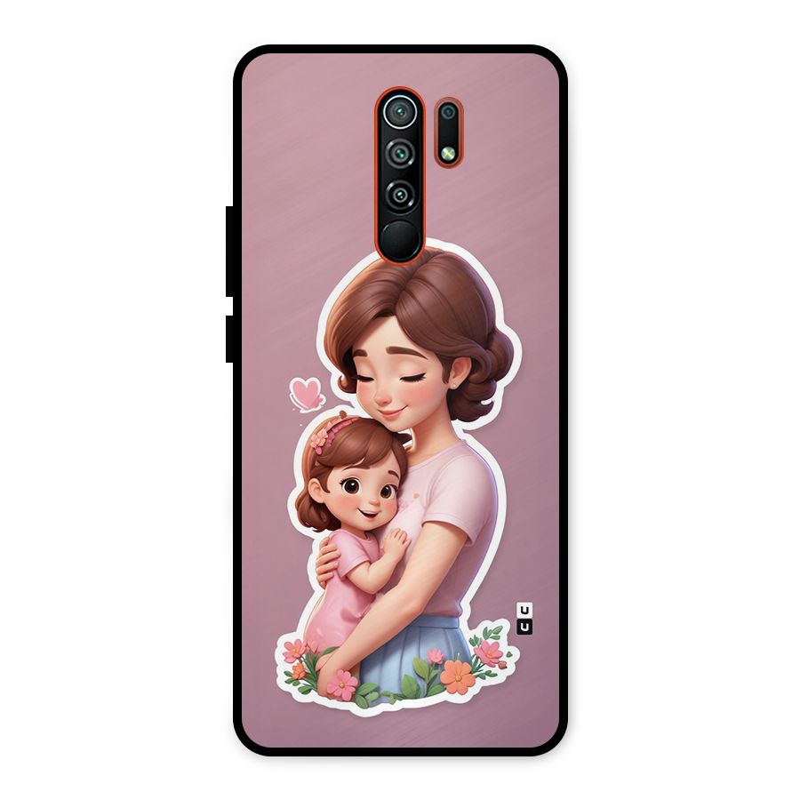Amazing Bond Metal Back Case for Redmi 9 Prime