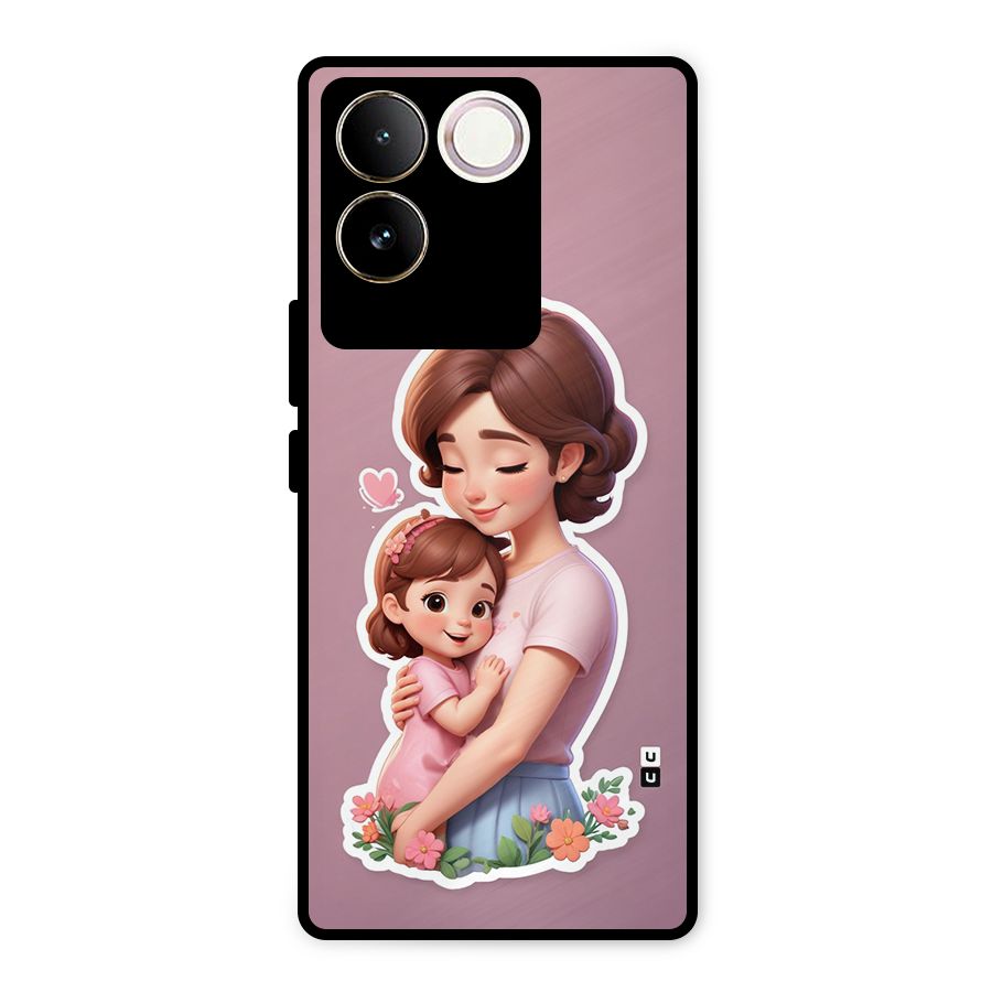 Amazing Bond Metal Back Case for Vivo T2 Pro