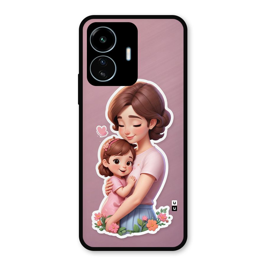 Amazing Bond Metal Back Case for vivo iQOO Z6 Lite 5G