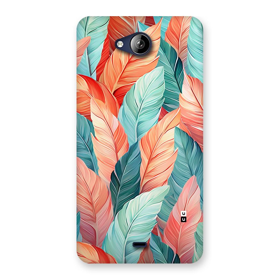 Amazing Colorful Leaves Back Case for Canvas Play Q355