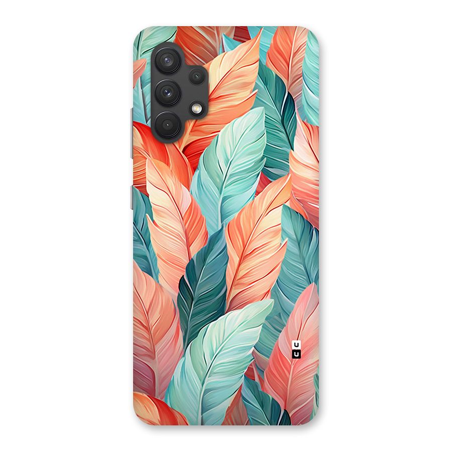 Amazing Colorful Leaves Back Case for Galaxy A32