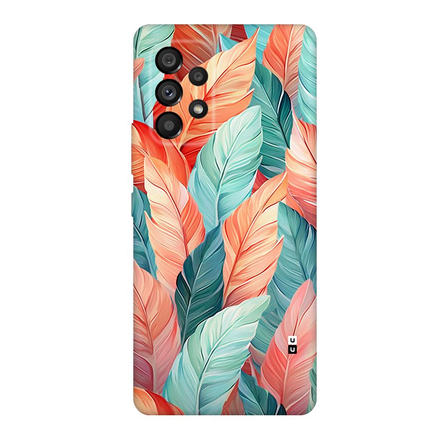 Amazing Colorful Leaves Back Case for Galaxy A53 5G