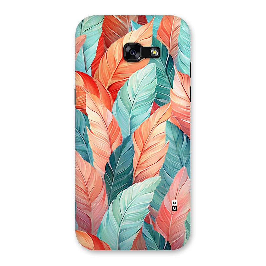Amazing Colorful Leaves Back Case for Galaxy A5 2017