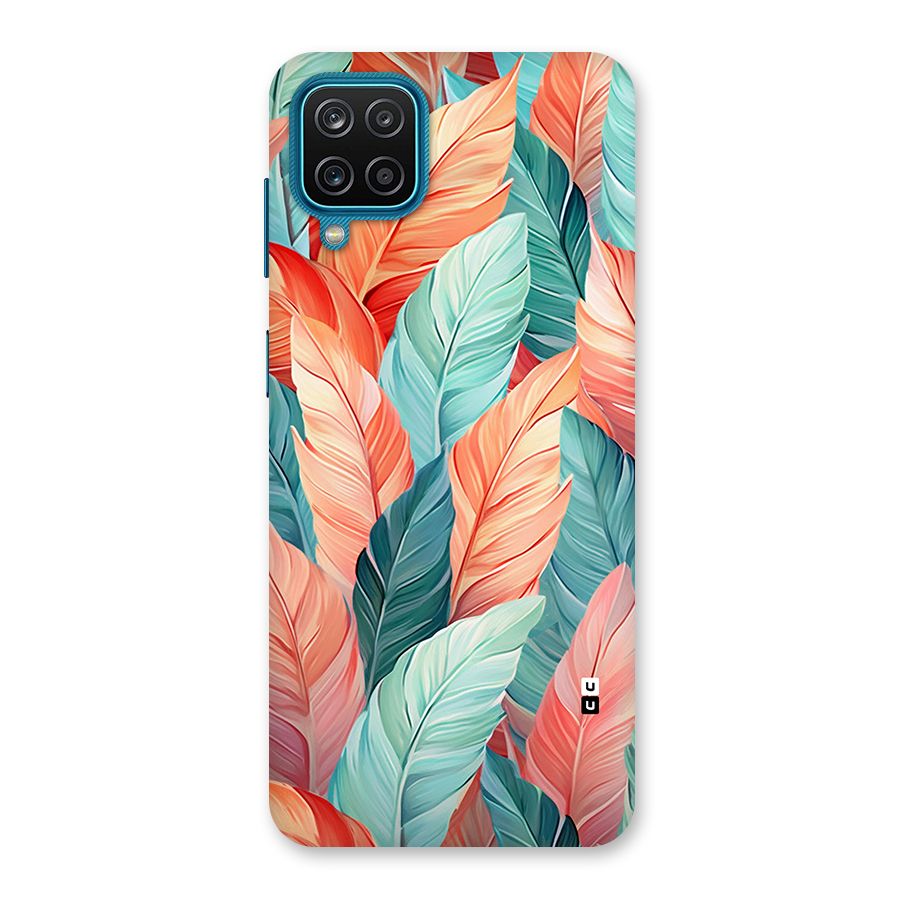 Amazing Colorful Leaves Back Case for Galaxy F12